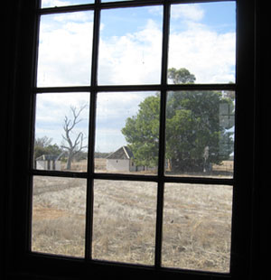 view from church window 2008